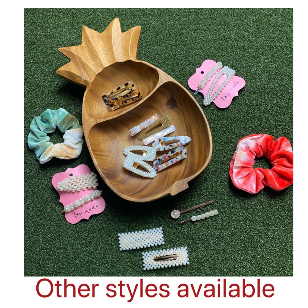 Trendy Vintage Retro Boho hair clips/ pins Set - Picture 2 of 3